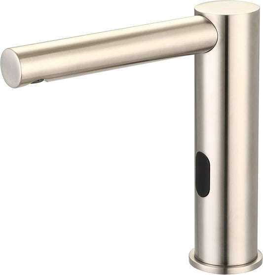 Central Brass 2098-BN Central Brass Single Hole Deck Mount Electronic Sensor Faucet PVD Brushed Nickel
