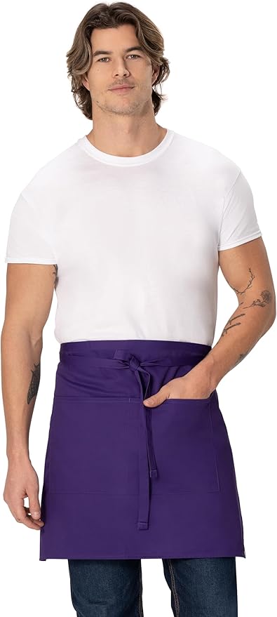 Chef Works Unisex Half Bistro Server Apron