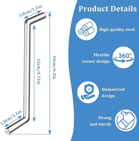 Garbage Disposal Wrench, Garbage Disposal Allen Wrench Tool for Un-Jam/Food Garbage Disposal Fix Garbage Disposal Repair/Unclog Kitchen Sink