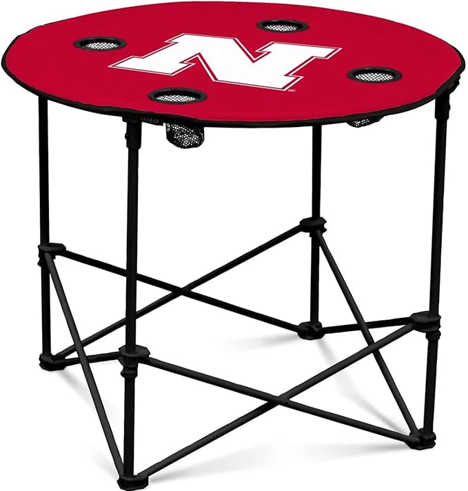 Logo Brands Officially Licensed NCAA Unisex Round Table, One Size, Team Color