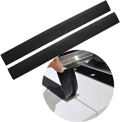 Mofason Stove Gap Covers, Kitchen Silicone Oven Gap Filler – 21 Inches Countertop Strips Gap Guard, Easy to Clean (Black)