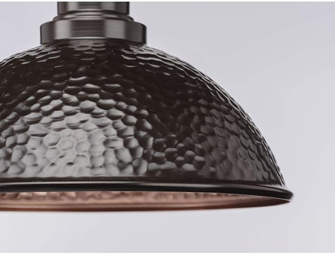 Progress Lighting Englewood Collection 1-Light Farmhouse Outdoor Post Lantern Light Antique Bronze, 13-7/16" x 16" x 12"