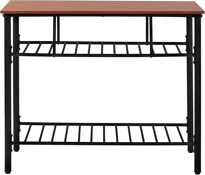 5-Piece Metal Dining Room Furniture Set with Marble Dining Table and 2 Stools/1 Kitchen Island/1 Wine Rack Table, Ideal for Small Small Apartment, Studio (Gold + Metal-1)