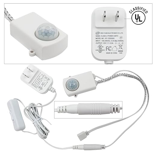 TORCHSTAR Set of 3 Multicolor LED Under Cabinet Lighting Kit, UL-Listed Power Adapter, Surface and Recessed Mount LED Puck Lights, IR Remote Control, Warm White