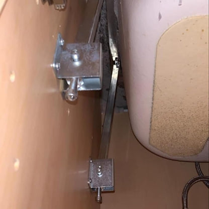 Undermount Sink Brackets, Steel Undermount Sink Support, Undermount Kitchen Sink Kit for Fallen Sink Support (Patent)