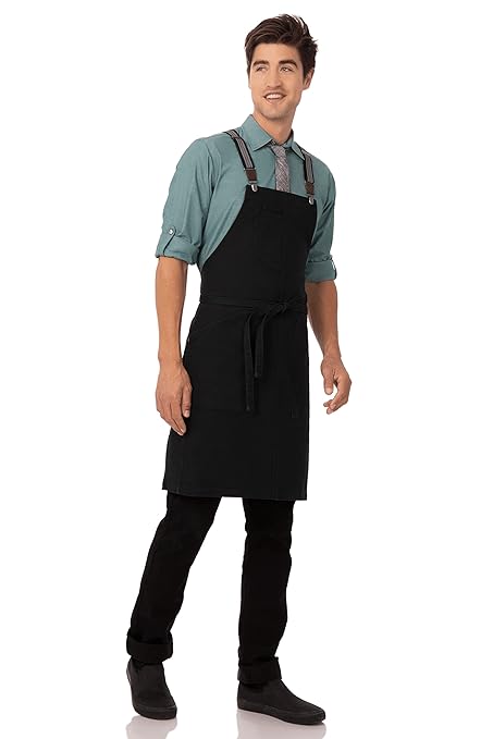Chef Works Unisex Berkeley Bib Apron