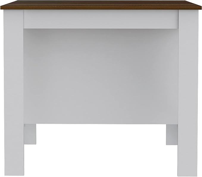 GOWE Brooklyn Kitchen Island, Three Concealed Shelves