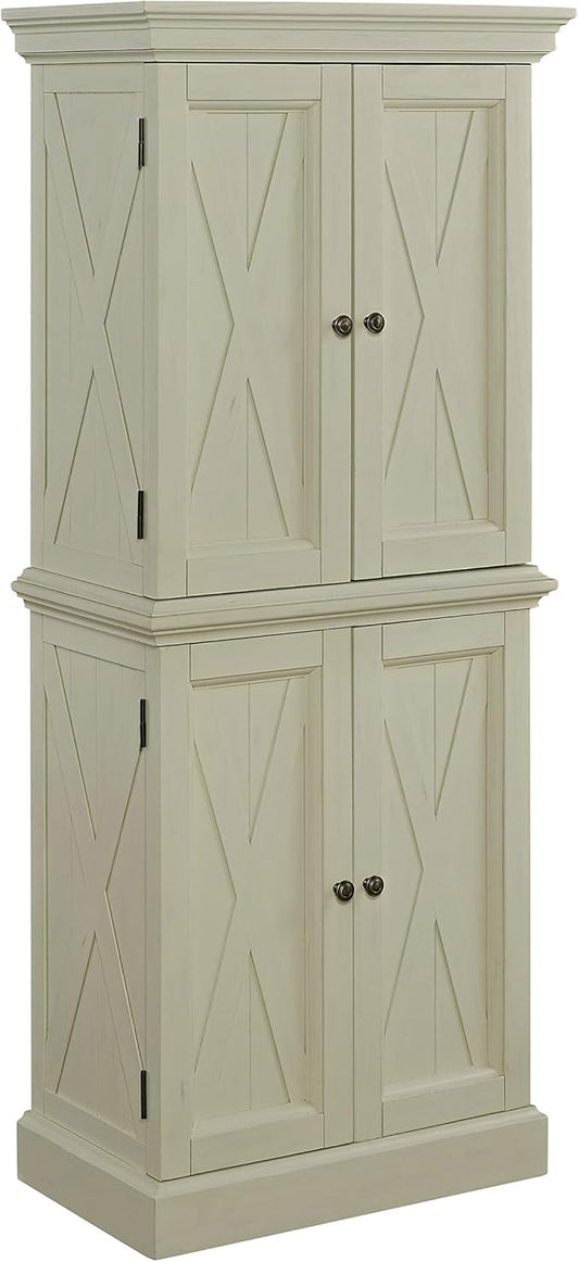 Homestyles Seaside Lodge Off-White Pantry