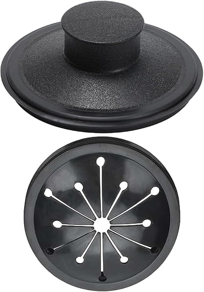 3 Inch Garbage Disposal Splash Guard Collar Sink Garbage Disposal Splash Guard for Whirlaway, Waste King, Sinkmaster and GE Models with 3.35 Inch Sink Stopper Replacement Garbage Disposal Stopper