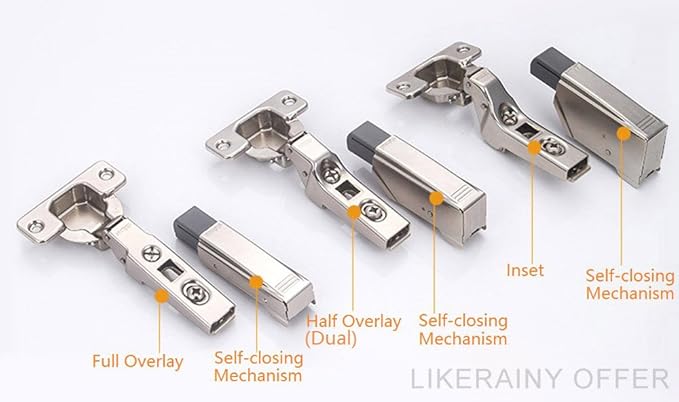 Blum Blumotion Door and Furniture Damper Hinge with Soft Close for Corner Hinges for retrofitting cabinets and Kitchen cabinets, self-Closing Mechanism