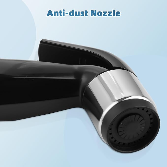 Hygie Rinse Universal Sink Sprayer Attachment for Kitchen Faucet, Kitchen Side Sprayer Head Compatible with Delta, Moen, Kohler and Other OEM Brands Pull Out Spray Head,Matteblack, Daily Design