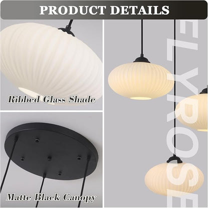 3 Light Cluster Pendant Lighting Black Globe Chandelier Large Milk Glass Pendant Light Multi Pendant Light Fixture 3 Globe Pendant Light Fixture Mid Century Cluster Pendant Light