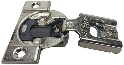 Blum 38N355BE08x2 Compact Soft-Close 1/2'' Overlay Blumotion Hinge, Nickel Finish (Pack of 2)