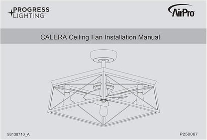 Briarwood Collection 22-Inch 3-Blade AC Motor Farmhouse Ceiling Fan Galvanized