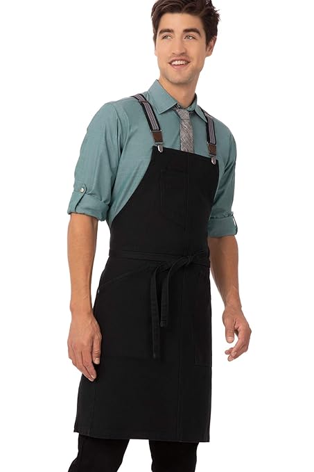 Chef Works Unisex Berkeley Bib Apron