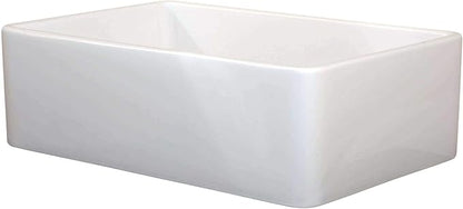 Fireclay sink, 33" Apron Front Farmhouse Kitchen Sink. Solid (Not Hollow.)