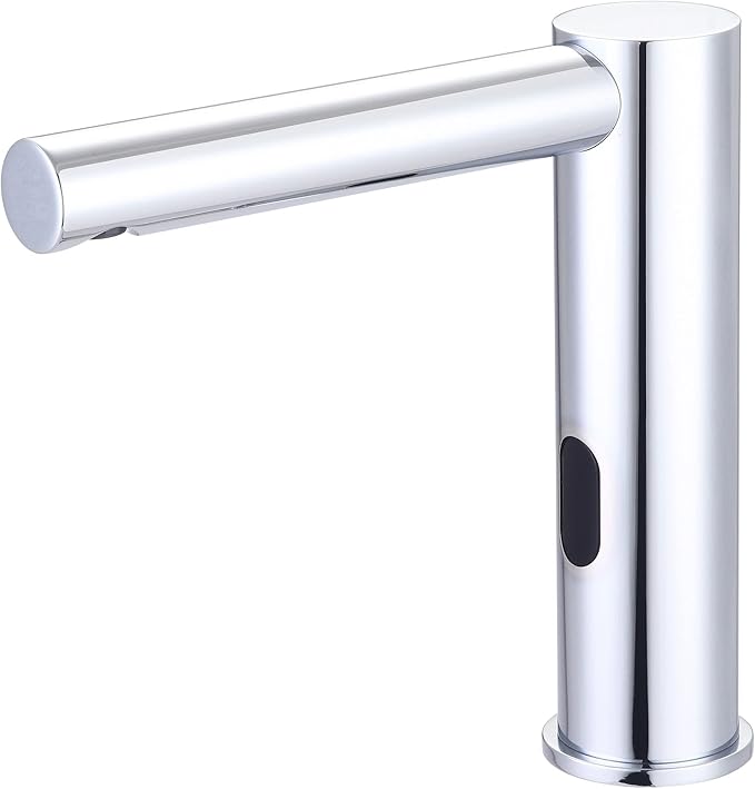 Central Brass 2098 Central Brass Single Hole Deck Mount Electronic Sensor Faucet Chrome