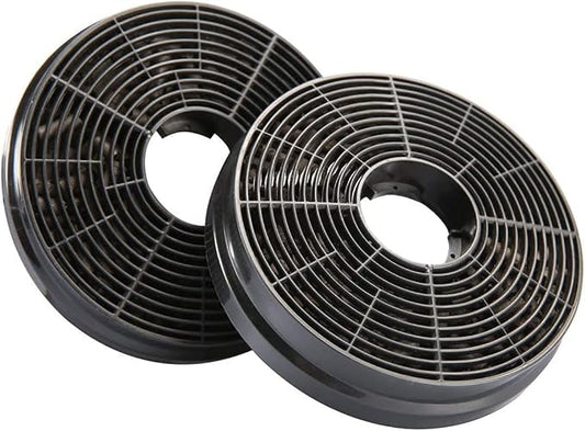CIARRA CACF003 Range Hood Carbon Filters for Wall Mount Range Hood, Replacement Charcoal Filters for Ductless Ventilation, Easy Installation, Set of 2