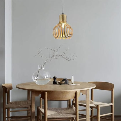 Plug in Pendant Hanging Light,Industrial Gold Metal Vintage Hanging Lamp Fixture with 14.3 FT Cord and ON/Off Switch for Kitchen Lighting,Bedroom,Living Room