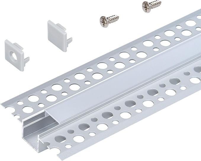 Armacost Lighting Wide Surface Mount LED Tape Light Accessory Pack, Grey 960007