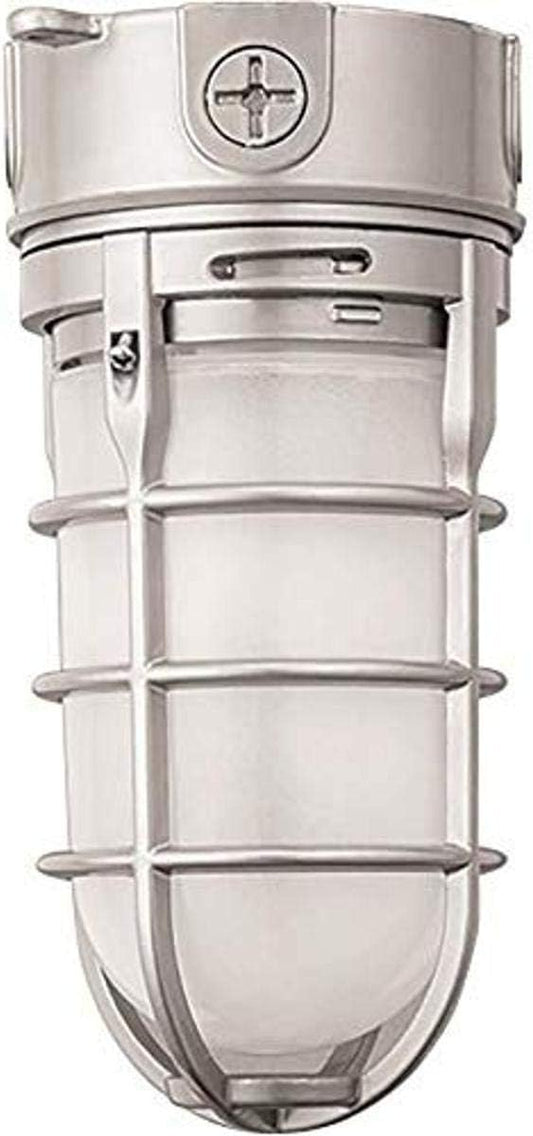 Lithonia Lighting OVT LED P1 40K 120 DNA M6 Vapor Tight Ceiling Mount Outdoor Light, 4.25-Inch, Gray