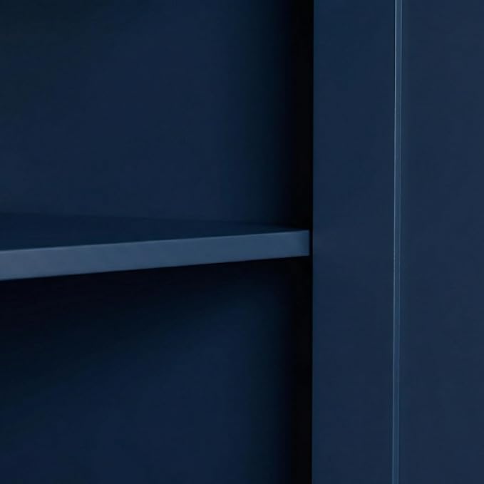 Casaphoria Kitchen Pantry Cabinet, 67" Tall Freestanding Kitchen Cabinet with 4 Adjustable Shelves, 56" W Storage Cabinet for Kitchen Pantry Organization (Navy Blue, Double)