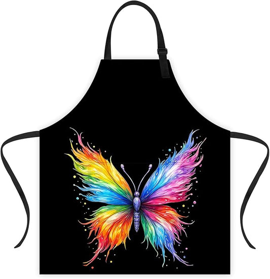 Apron Adjustable Waterproof with Two Deep Pockets Wowen men for Summer BBQ Pool Parties & Resorts