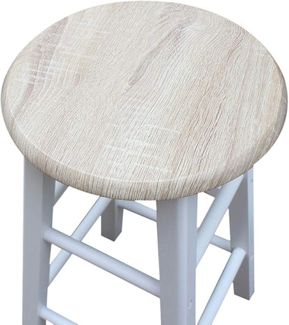Kitchen Island Cart, Breakfast Cart with 2 Stools Drop Leaf and Folding Dining Cart on Wheels Space Saving Table for Apartment Dorm Living Room (White)