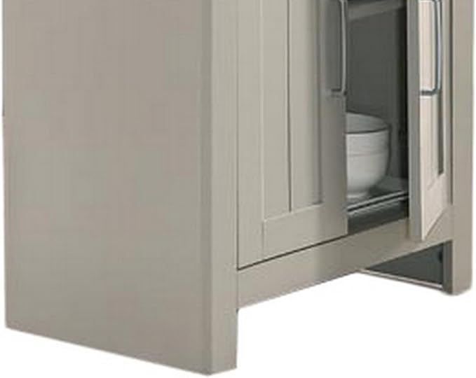 Benjara 3 Piece Counter Height Dining Table Kitchen Island with Storage, Brown and Gray
