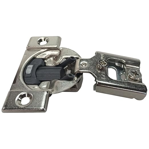 Blum 38N355BE08x2 Compact Soft-Close 1/2'' Overlay Blumotion Hinge, Nickel Finish (Pack of 2)