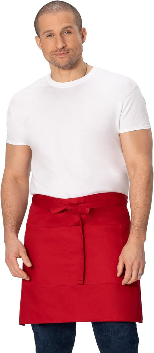 Chef Works Unisex Half Bistro Server Apron