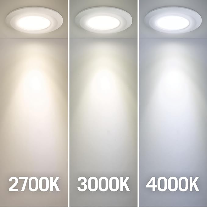 Armacost Lighting Wafer Thin LED Puck Light, Bright White Light (4000K), Brilliant White Finish 224411