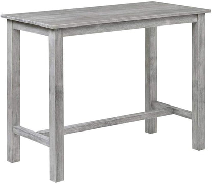 Boraam Sonoma Pub Table - Storm Gray Wire-Brush