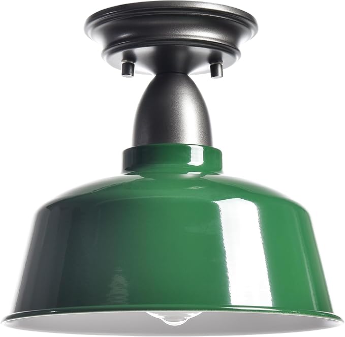 Green Ceiling Light Fixture Macarons Indoor Hallway Ceiling Light Kitchen Over Sink Laundry Basement Barn Outdoor Ceiling Lights for Porch…
