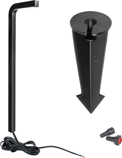 WAC Landscape Lighting, Balance LED 12V Path and Area Single Light 3000K Warm White Built-in LED in Black