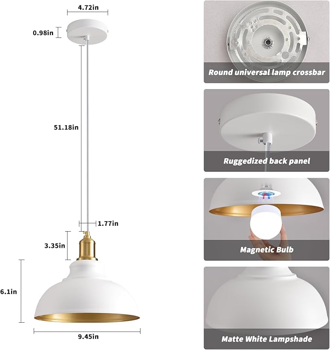 2 Pack Battery Operated Pendant Lights, Rechargeable Pendant Light with Remote, Pendant Light Fixtures for Kitchen island, Modern Industrial hanging Lights for Dining Room Hallway Entryway Bedroom
