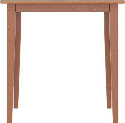 Winsome Groveland Wooden Square Dining Table, 29" in Light Oak, Practical & Elegant Table for Eating, Study, Work, Sturdy Furniture for Kitchen, Dining Room, Office, Entryway