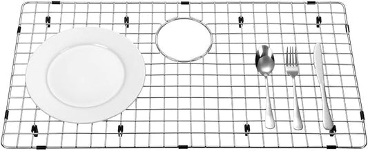Starstar Sinks Protector Stainless Steel Kitchen Sink Bottom Grid, Rack (28 L x 14 W)