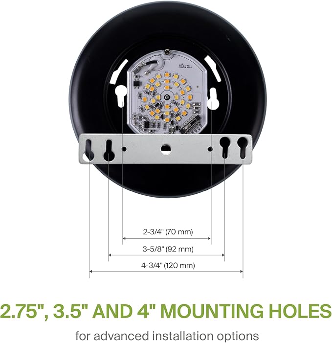 ASD 6 Pack LED Disk Lights 4 Inch, 10W 5CCT 2700K-5000K 685LM CRI90+, Dimmable Flush Mount Ceiling Light Fixture, Low Profile Surface Mount Disc Lights, Junction Box or Recessed Can Install, UL