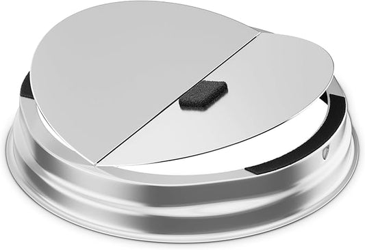 BP87Q 7" Round Vertical Discharge Damper with Foam Compatible with Bro-an-Nu-Tone BP87 Vertical Discharge Damper for 7" Round Range Hood Exhaust Adaptor, Upgraded-Eliminates Noise,Quiet