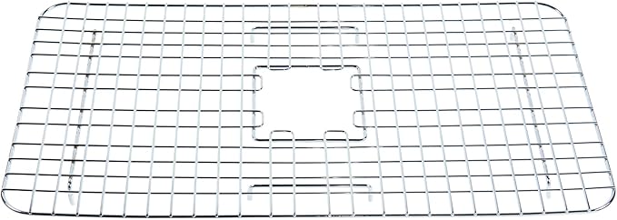 SinkSense Wren 27" x 15" Kitchen Sink Bottom Grid, Stainless Steel