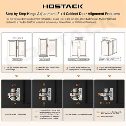 HOSTACK 71" H Kitchen Trash Can Cabinet, 12.5 Gallon Double Pull Out Garbage Can Hutch Cabinet with Trash Bin Storage Holders, 47" Wide Kitchen Pantry with Hidden Garbage Storage, Ash Grey