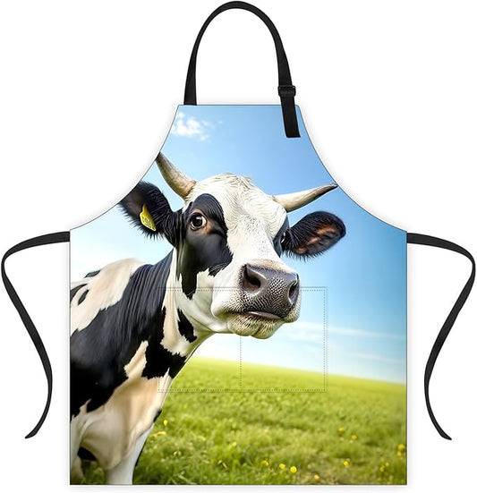 Apron Adjustable Waterproof with Two Deep Pockets Wowen men for Summer BBQ Pool Parties & Resorts