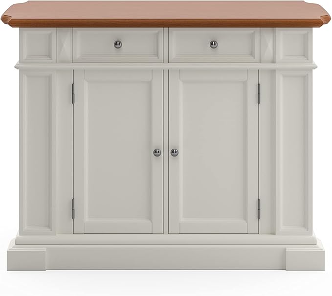 homestyles Americana Off-White Kitchen Island