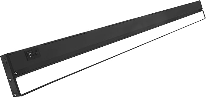 NUC-5 Series 40-inch Black Selectable LED Under Cabinet Light (NUC540SBK