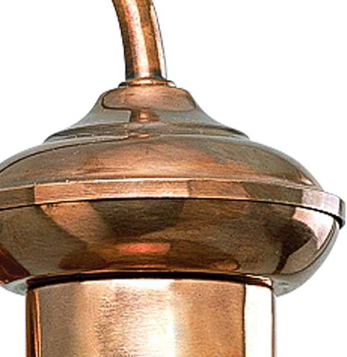 Progress Lighting P5721-14 Brookside Outdoor, 8-Inch Width x 9-3/4-Inch Height, Brown