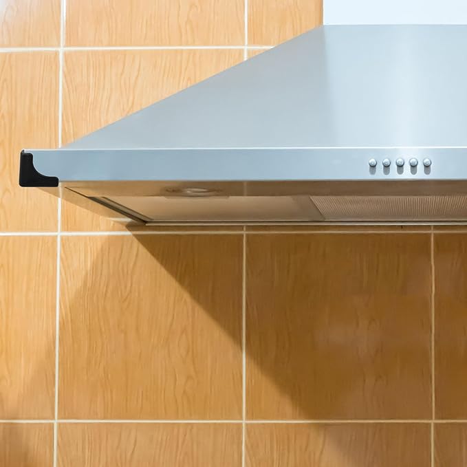 GALPADA 4pcs Range Hood Corner Guards Silicone Table Edge Protectors Desk Corner Bumpers Kitchen Hood Guards Collision Furniture Protectors