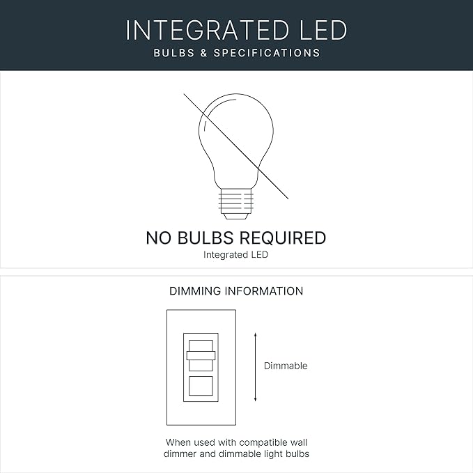 Kichler 4U Series 22" 120V LED Under Cabinet Light in White, 3000K, (22" L x 4.5" W x 1"H), 4U30K22WHT