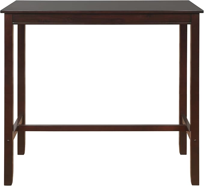 Linon Claridge Dark Espresso 42 inch Height Bar Table