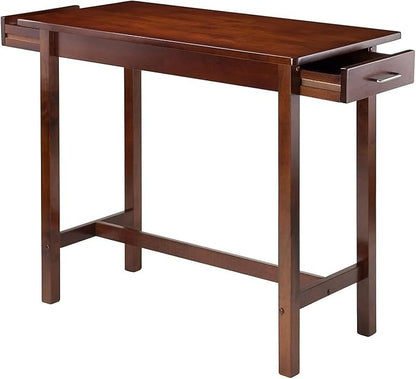 HomeStock Baroque Bonanza Kitchen Island Table with 2 Drawers